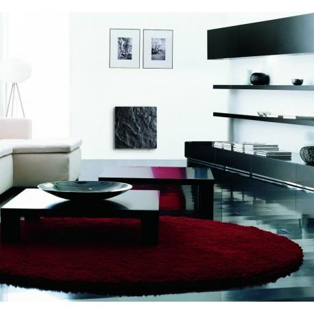 Radiateur à inertie Touch Silicium Ardoise Noire 800W Vertical - Valderoma AN08VET