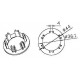 Adaptateur ogive 54x8,5mm CAME YK4110