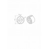 Adaptateur rond 50x1,5mm avec clavette S CAME YK5131