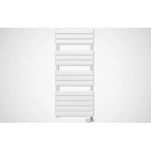 Sèche-serviettes eau chaude ADELIS 861W Blanc Brillant - Atlantic 