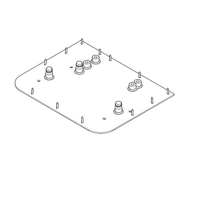 Base de caisse - FROG-J CAME RIA077 