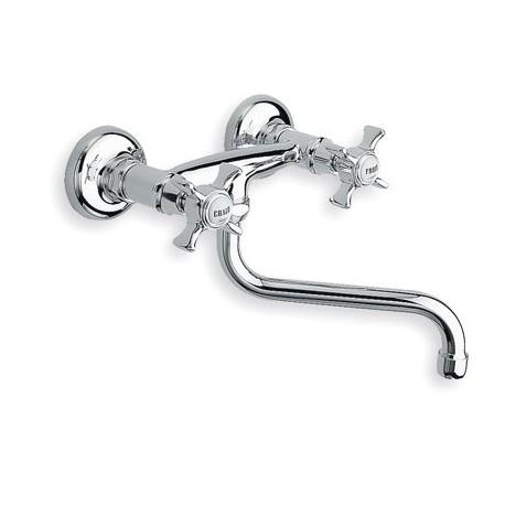 Mélangeur mural pour évier de cuisine rétro CHAMBORD - CRISTINA ONDYNA CH12451