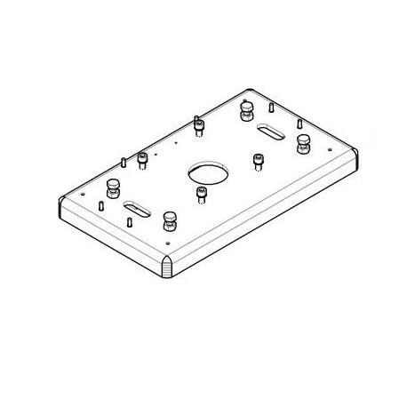 Base d'ancrage motoréducteur - BY1500T CAME RIY061 