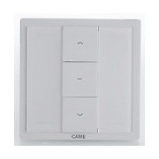 Emetteur mural HENDRIX 1 en 433,92MHz 1 canal blanc CAME YE0146 