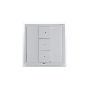 Emetteur mural HENDRIX 1 en 433,92MHz 1 canal blanc CAME YE0146 