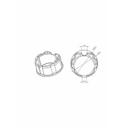 Adaptateur ogive inclinée 63mm CAME YK5137 