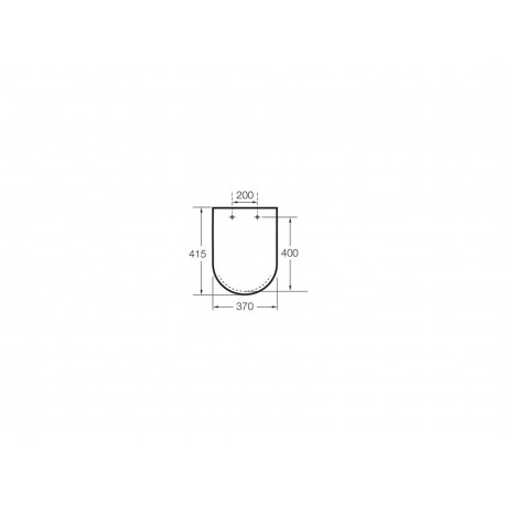 Inspira Round Abatant Wc Cpt Silencio Declipsable Beige - ROCA A80152C65B 