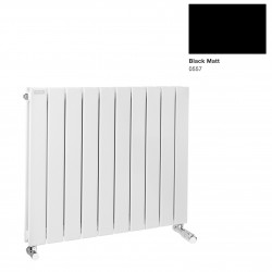 Radiateur eau chaude ACOVA FASSANE Horizontal 546W BLACK MATT