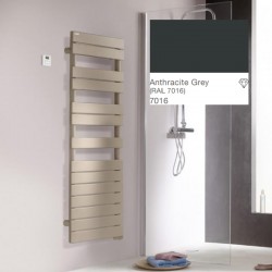 Sèche-serviette ACOVA FASSANE Spa symétrique électrique 750W Anthracite Grey 7016