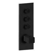 Façade Thermo Twist Thermostatique 3 Sorties Chrome Quadri - CRISTINA ONDYNA XQ61351