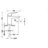 Mitigeur lavabo Noir Mat BASE-TRES PLUS - TRES 21310303NM
