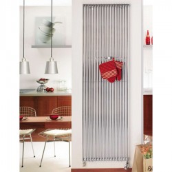 Radiateur chauffage central KEVA vertical Chromé - ACOVA