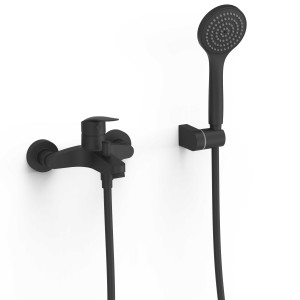 Mitigeur bain Noir Mat BASE-TRES PLUS - TRES 21617010NM