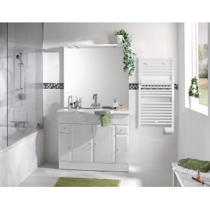 Sèche-serviettes 2012 Digital Etroit BLANC - Atlantic 831411