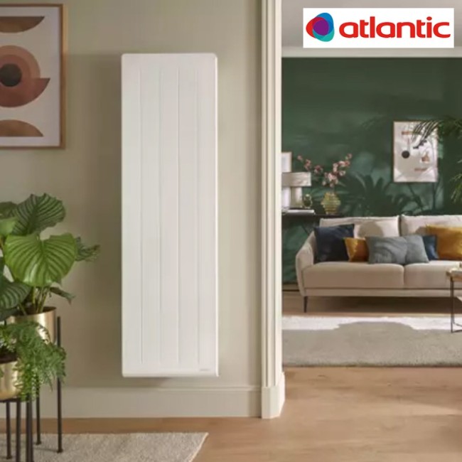 Radiateur électrique NIRVANA NEO Vertical 1000W Blanc - Atlantic 529911
