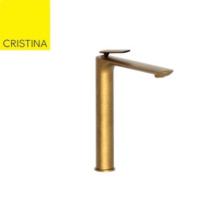 Mitigeur pour Lavabo Haut  FOIL Or Brossé PVD - Cristina Ondyna FL22296P