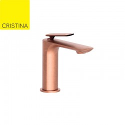 Mitigeur pour Lavabo Haut FOIL Or Rose Brossé PVD - Cristina Ondyna FL22034P