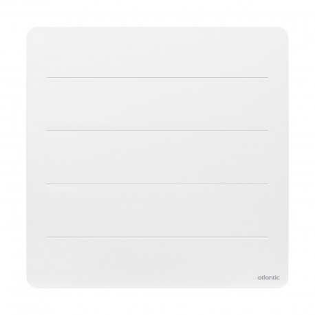 Radiateur fonte electrique NIRVANA NEO Horizontal 1000W Blanc - Atlantic 529916 