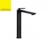 Mitigeur pour Lavabo Haut FOIL Chromé Noir Brossé - Cristina Ondyna FL22275