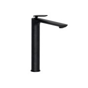 Mitigeur pour Lavabo Haut  FOIL Chromé Noir Brossé - Cristina Ondyna FL22275