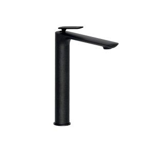Mitigeur pour Lavabo Haut  FOIL Chromé Noir Brossé - Cristina Ondyna FL22275