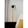 EXPLORE Applique murale Noir + laiton GU10 - NORDLUX 2113261035 