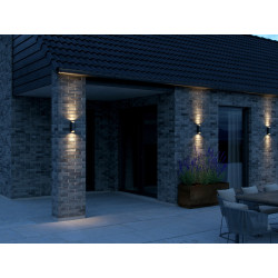 NICO ROUND 22 Applique murale Noir GU10 - NORDLUX 2218231003 