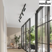 LINK MIB 6 spot sur rail Métal Noir GU10  - Nordlux 71669903