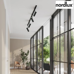 LINK MIB 6 spot sur rail Métal Noir GU10  - Nordlux 71669903