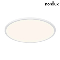 OJA 60 Dimmable plafonnier Plastique Blanc LED integrée 4000K - Nordlux 50236101