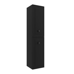 Colonne de salle de bain RENOIR 2 portes Black Velvet - Salgar 91318