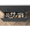 Meuble salle de bain RENOIR 60cm 2 tiroirs Anthracite - Salgar 91304