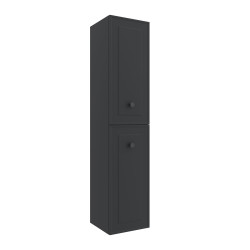 Colonne de salle de bain RENOIR 2 portes Anthracite - Salgar 91322