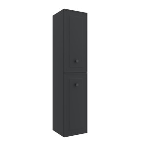 Colonne de salle de bain RENOIR 2 portes Anthracite - Salgar 91322