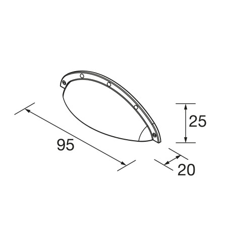 Poignée FOLK BLACK MATT - SALGAR 91339