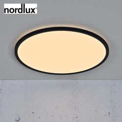 Plafonnier OJA Noir Led 2700K - NORDLUX 47286003