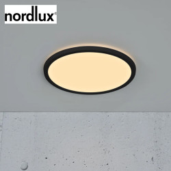 Plafonnier OJA Noir Led 2700K - NORDLUX 47276003