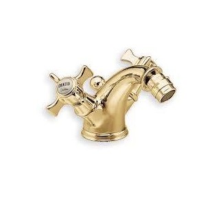 Mélangeur monotrou avec vidage pour bidet RETRO CHAMBORD - CRISTINA ONDYNA CH11652