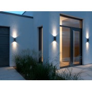 Applique murale NICO SQUARE 22 Noir GU10 - NORDLUX  2218221003