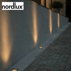 Encastré sol ANDOR SQUARE Acier inoxydable GU10 - NORDLUX 2218410034