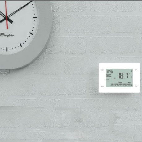 Radiateur à inertie PLINTHO Natura Noir Valderoma 2000W Plinthe NN2000P