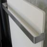 Radiateur à inertie TACTILO Carré Blanc Quartz 800W - Valderoma BZ0800A