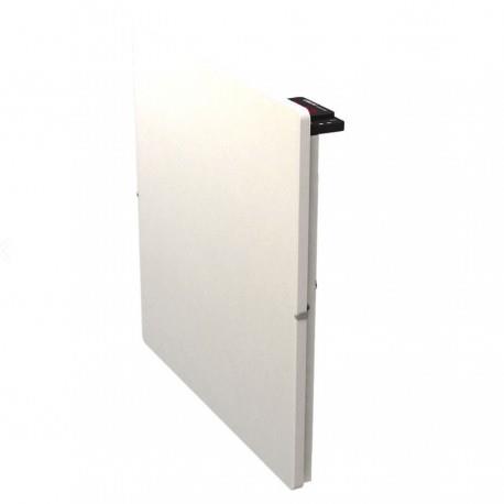 Radiateur à inertie TACTILO Carré Blanc Quartz 800W - Valderoma BZ0800A