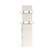 Sèche-serviette rayonnant SLIM 2.0 Blanc Quartz 500W - Valderoma 17500TL