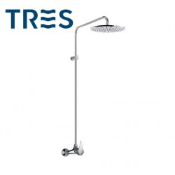 Douche de jardin ou de piscine Chrome - TRES 07099501