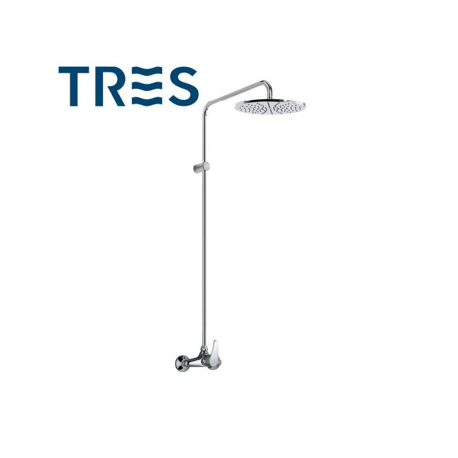 Douche de jardin ou de piscine Chrome - TRES 07099501