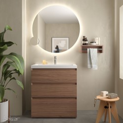 Meuble salle de bain MOMENT 80cm 3 tiroirs INTENSE - Salgar 91400