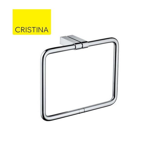 Porte-serviettes anneau TOSCA Chromé - CRISTINA ONDYNA TO21351