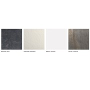 Radiateur à inertie TACTILO Carré Natura Noir 800W - Valderoma NN0800A