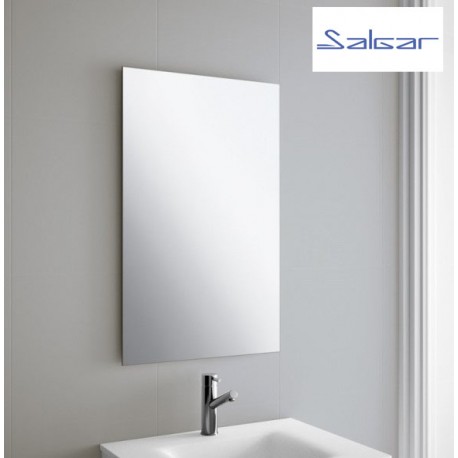 Miroir APOLO 1000 blanc horizontale avec bandeau éclairage LED (12 W.) IP 44